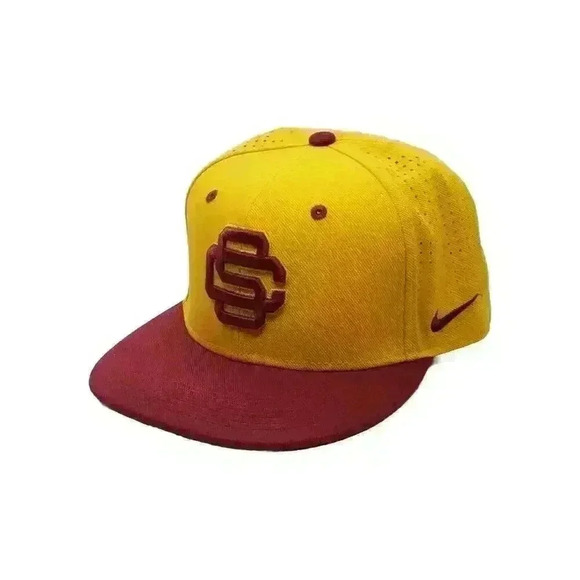 Nike Other - USC Trojans Nike True Baseball Hat Size 7 Fitted Dri-Fit SC Logo Swoosh Unworn